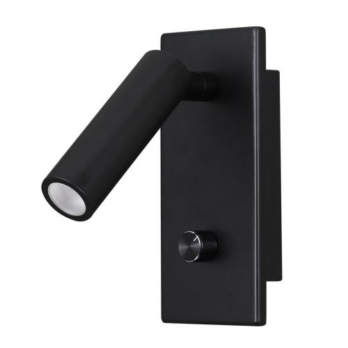 Luz de leitura LED regulável para parede